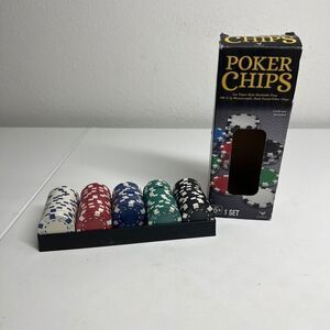 Cardinal Classics Spin Master Games Poker Chips for 2 to 10 Players  96 Pieces